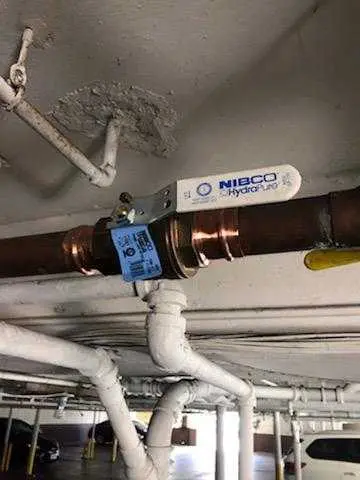 Copper pipe repair and valve work for Water Line Repair in Elliottson