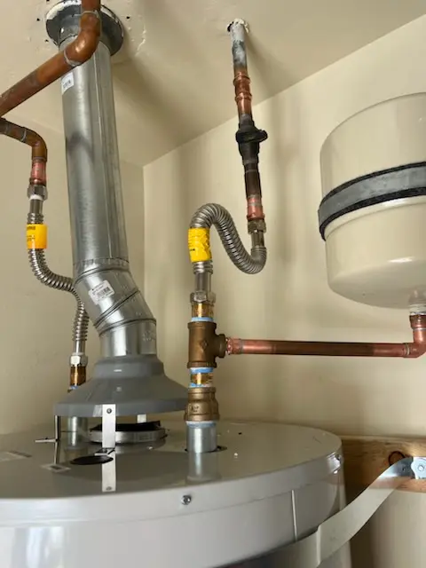 Water heater installation and plumbing repair in Elliottson
